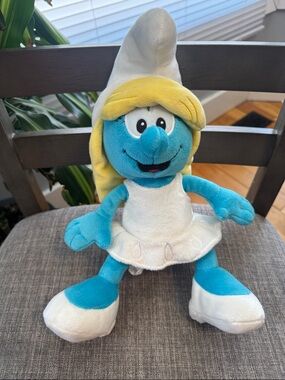 The Smurfs Smurfette talking plush